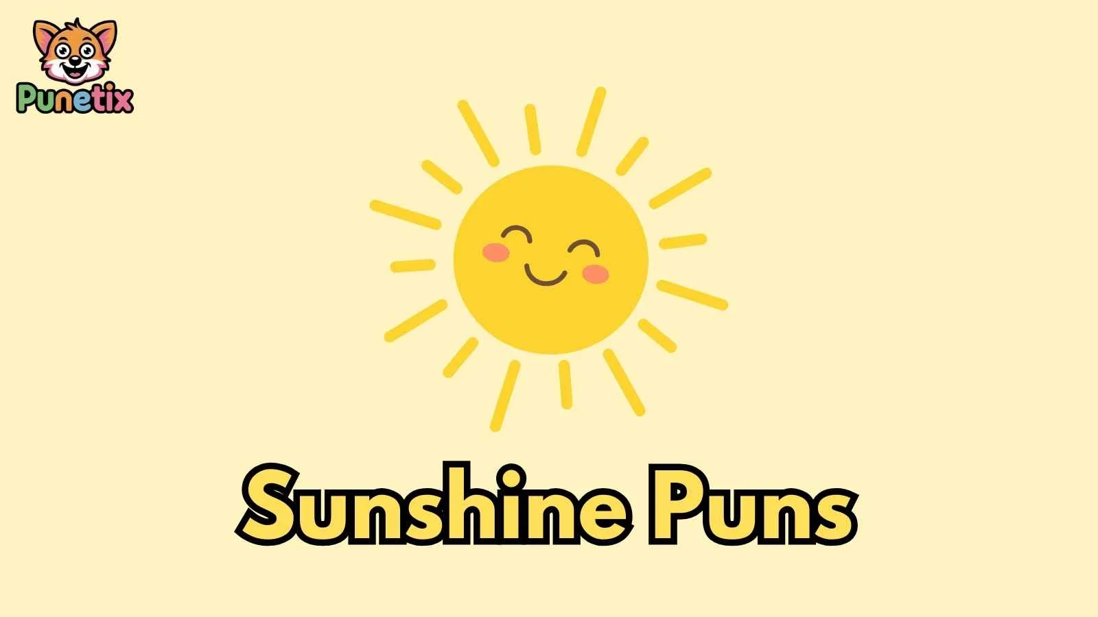 Sunshine Puns