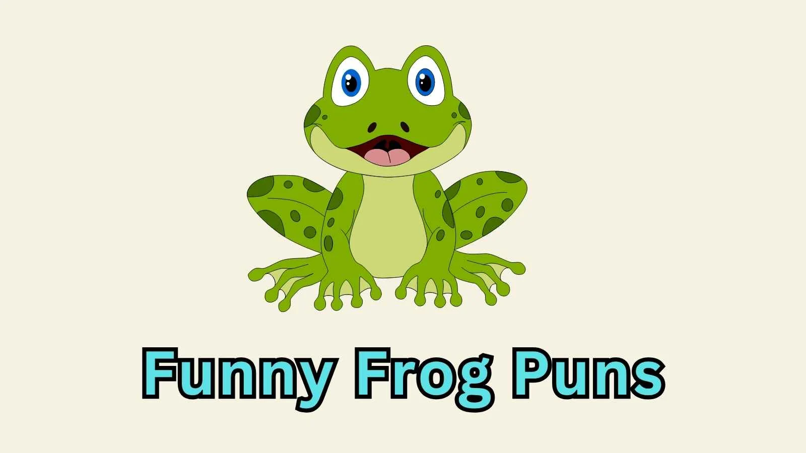 funny frog puns