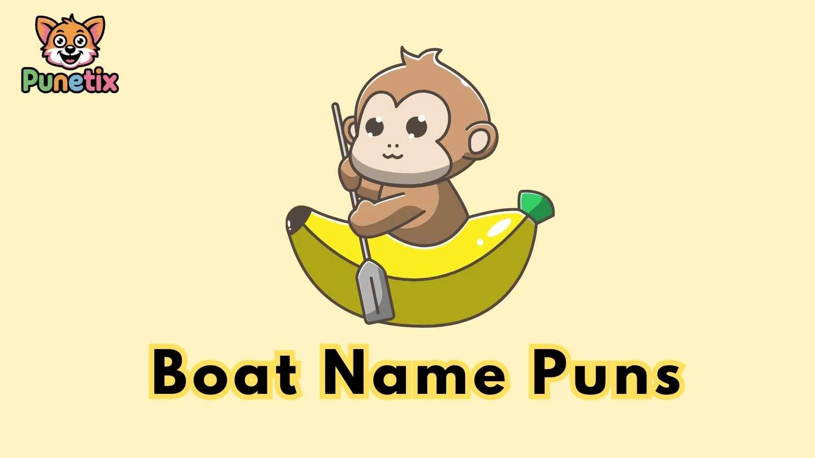 Boat Name Puns