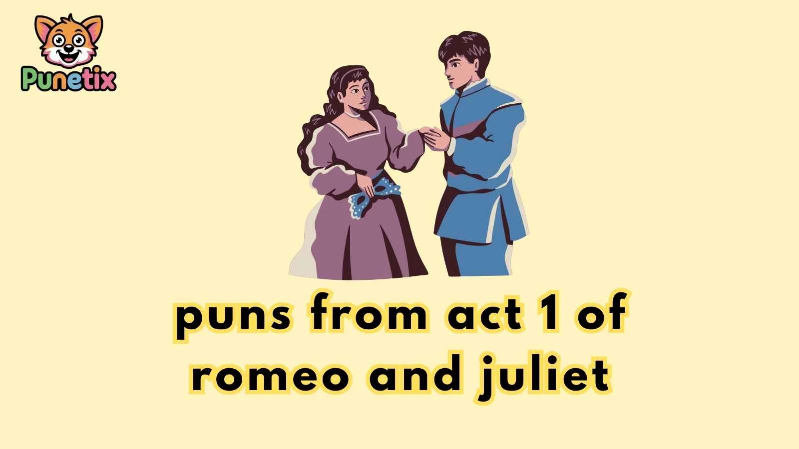 puns from act 1 of romeo and juliet